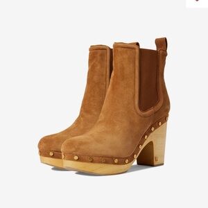 Veronica Beard Decker clog booties